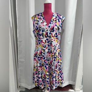 NWT Boden Clemmie Dress Ivory Peony Burst Size 10L